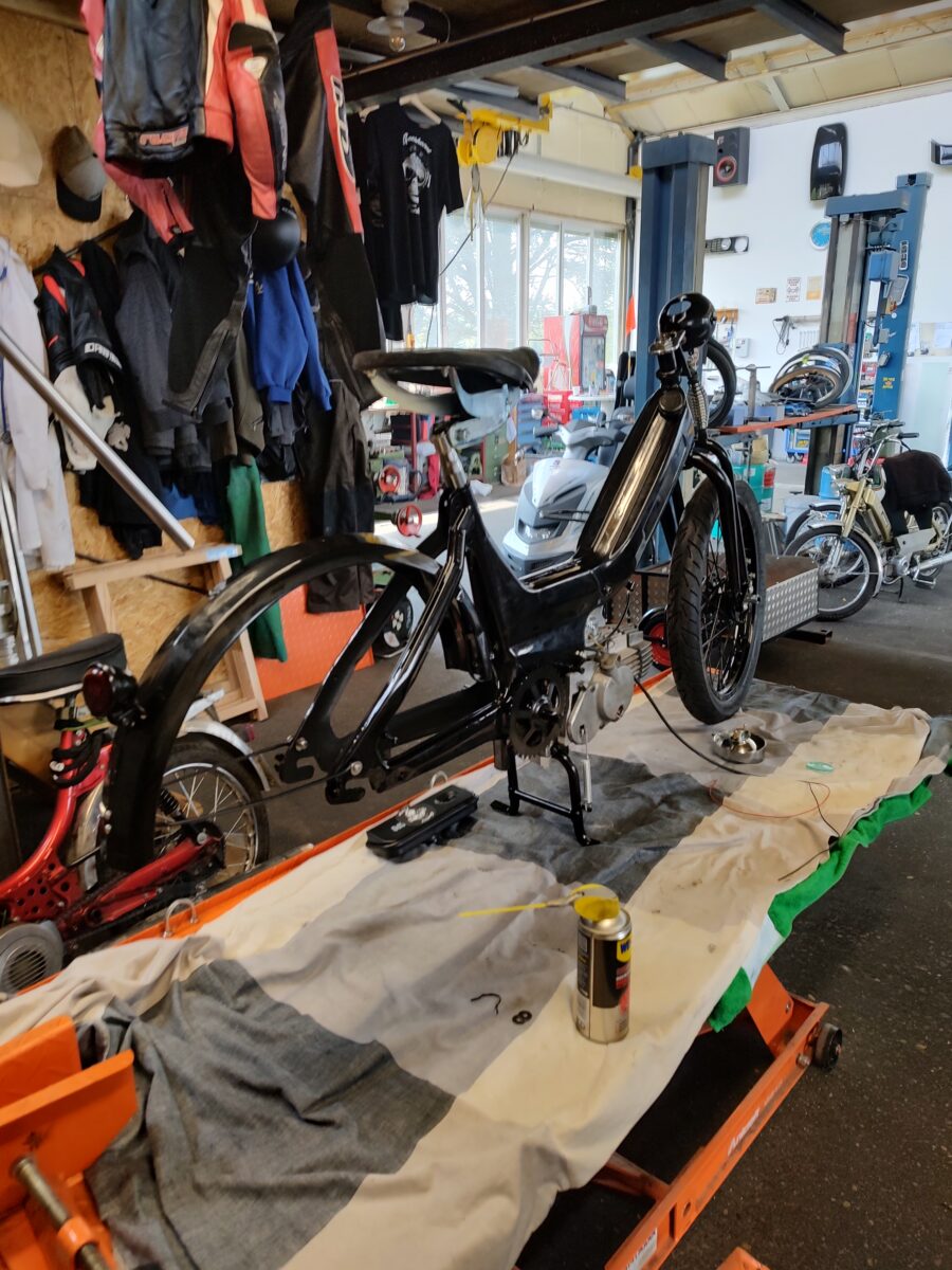 Projekt Springergabel | Puch Maxi N